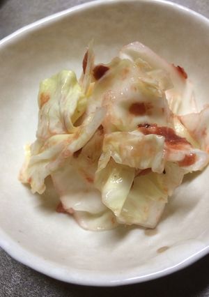 梅キャベツ-レシピのメイン写真