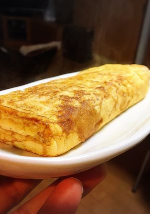 お弁当の一品に！メープル厚焼き玉子-レシピのメイン写真