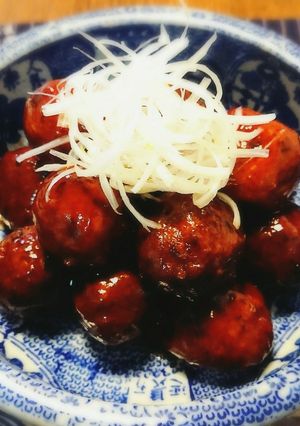 デパ地下風♪蓮根たっぷり肉団子-レシピのメイン写真