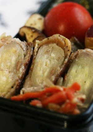 お弁当に！みょうがの豚肉巻き-レシピのメイン写真
