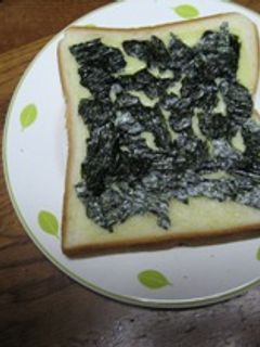 海苔チーズトースト-レシピのメイン写真