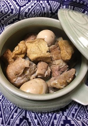 豚の角煮 (タイ料理)ムーカイパロー-レシピのメイン写真