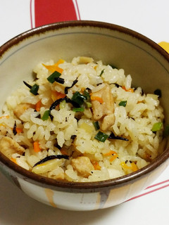 我が家の炊き込みご飯-レシピのメイン写真
