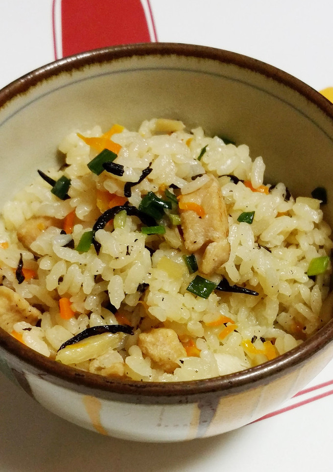 我が家の炊き込みご飯-レシピのメイン写真