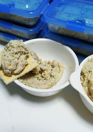 大豆と鶏ムネのパテっぽいやつ-レシピのメイン写真