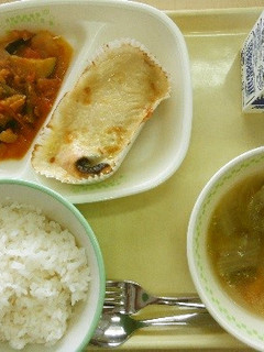 鮭の米粉グラタン焼き【胎内市学校給食】-レシピのメイン写真