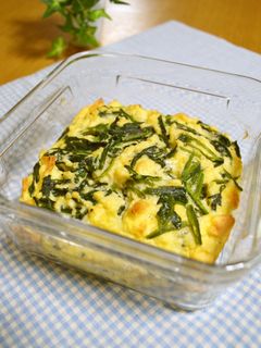 ふわふわ✨はんぺん入り豆乳キッシュ♪-レシピのメイン写真