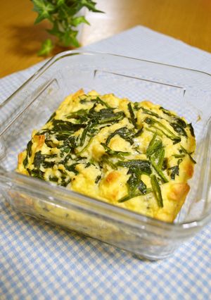 ふわふわ✨はんぺん入り豆乳キッシュ♪-レシピのメイン写真