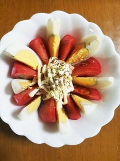 完熟トマトのツナサラダ-レシピのメイン写真