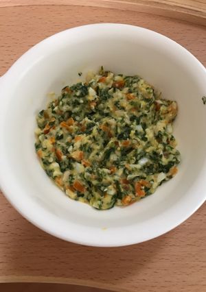 離乳食チーズ入りｼﾁｭｰ風味の混ぜ混ぜ-レシピのメイン写真