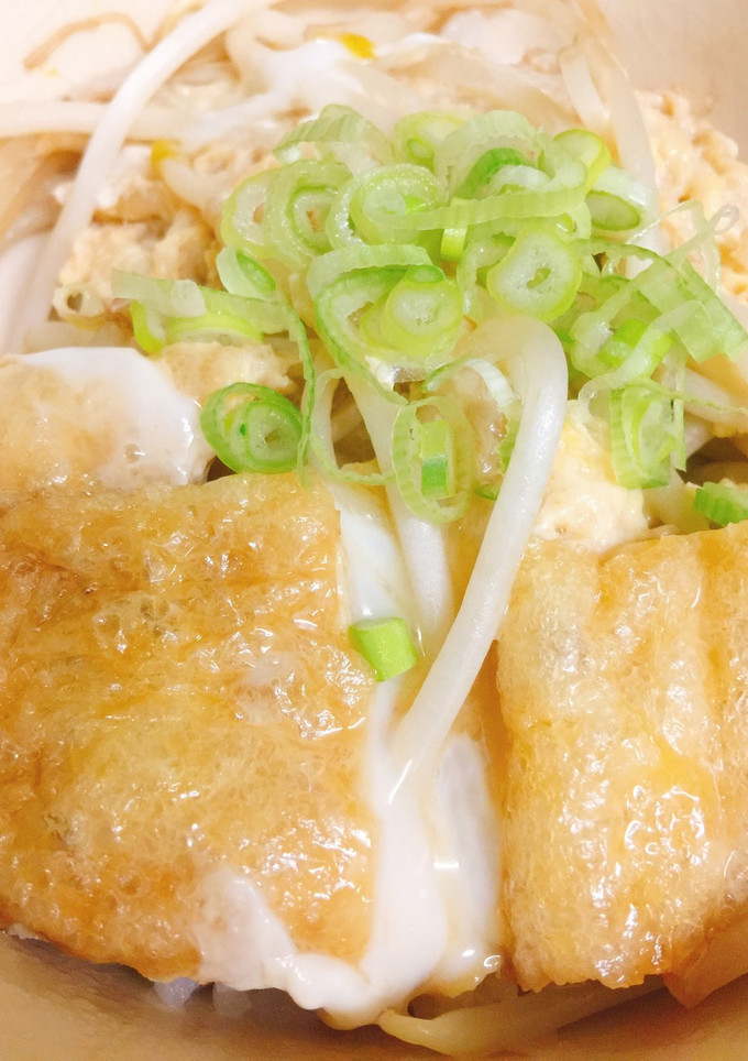 油揚げともやしの卵とじ-レシピのメイン写真