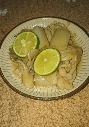 すだち香る!キノコの煮物-レシピのメイン写真