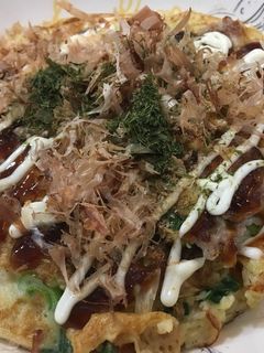 フライパンでお好み焼き-レシピのメイン写真