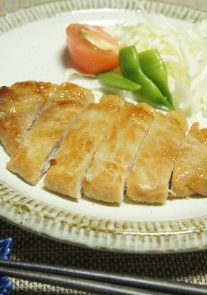 豚ロースの味噌メープル焼き-レシピのメイン写真