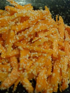 こどもに好評!簡単たらこにんじん-レシピのメイン写真