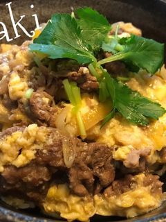 牛とじ丼☆関西では他人丼☆-レシピのメイン写真