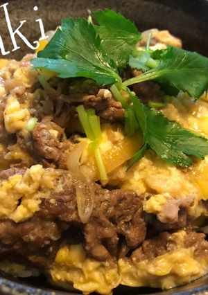牛とじ丼☆関西では他人丼☆-レシピのメイン写真