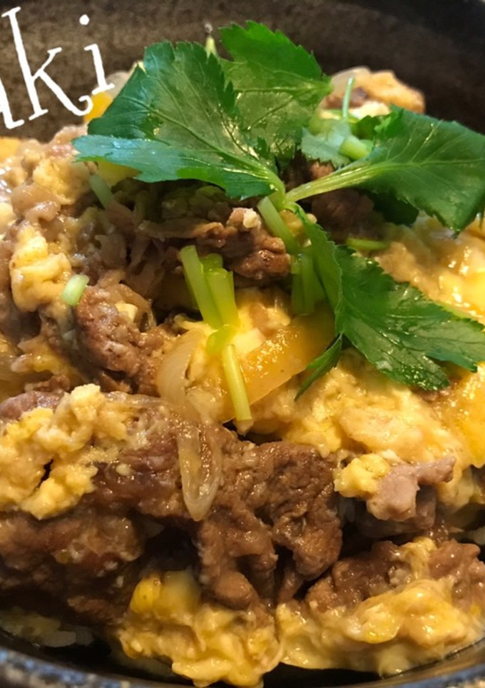 牛とじ丼☆関西では他人丼☆-レシピのメイン写真