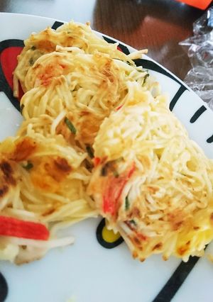 残ったそうめん救済！手づかみでも食べれる-レシピのメイン写真