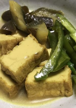 厚揚げのカレー煮-レシピのメイン写真
