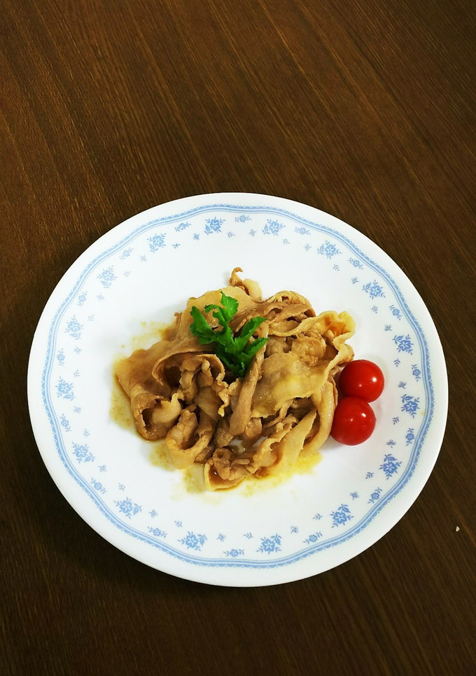 メープルシロップで豚の生姜焼き-レシピのメイン写真