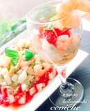 トマトこぶおろしdeセビーチェ風