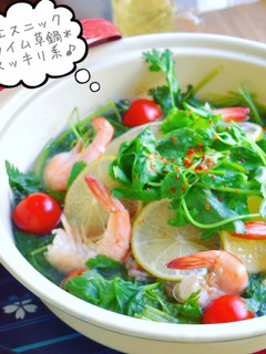 創味シャンタンで簡単♪エスニックな草鍋*-レシピのメイン写真