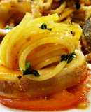 ピリ辛パスタ　するめイカのアラビアータ