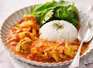 チキンとトマトの北海道♪ヨーグルトカレー-レシピのメイン写真