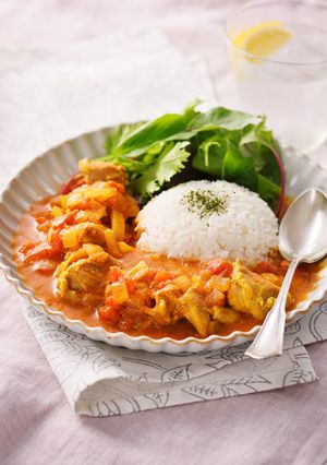 チキンとトマトの北海道♪ヨーグルトカレー-レシピのメイン写真