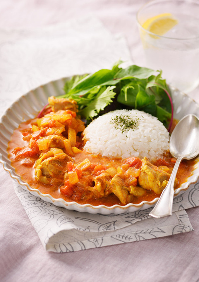 チキンとトマトの北海道♪ヨーグルトカレー-レシピのメイン写真
