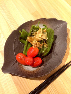 丸ごとピーマンとトマトのさっぱり煮-レシピのメイン写真