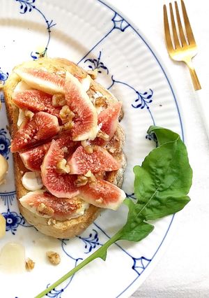 いちじくトースト-レシピのメイン写真