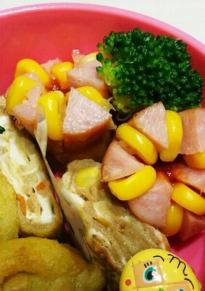お弁当に☆お花ウインナー-レシピのメイン写真