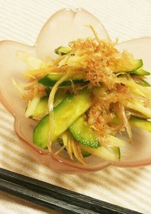 ミョウガの梅肉合え-レシピのメイン写真
