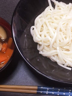 冷たい田舎うどん-レシピのメイン写真