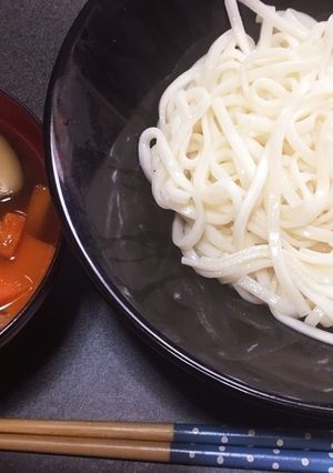冷たい田舎うどん-レシピのメイン写真