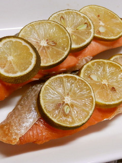 塩鮭のすだち焼き-レシピのメイン写真