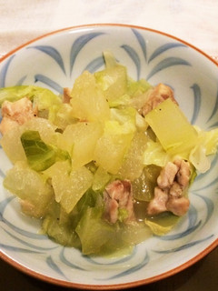 冬瓜と鶏肉の煮物-レシピのメイン写真