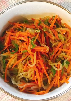 しらたきと野菜の彩りきんぴら-レシピのメイン写真