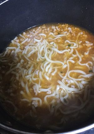 丸美屋麻婆豆腐の素ラーメン-レシピのメイン写真