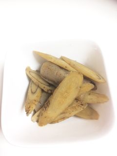 ゴボウと蒟蒻の炒め煮-レシピのメイン写真