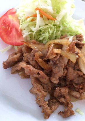絶品!牛肉スタミナ生姜焼き-レシピのメイン写真