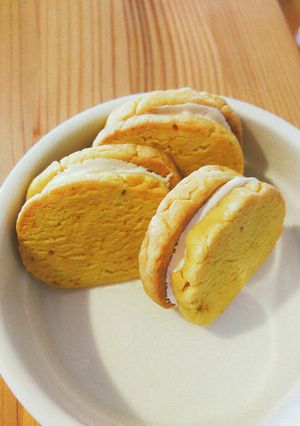 かぼちゃのホイップマリームサンドクッキー-レシピのメイン写真