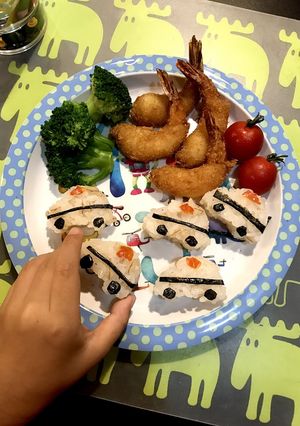 パトカーおにぎり★お弁当にも-レシピのメイン写真