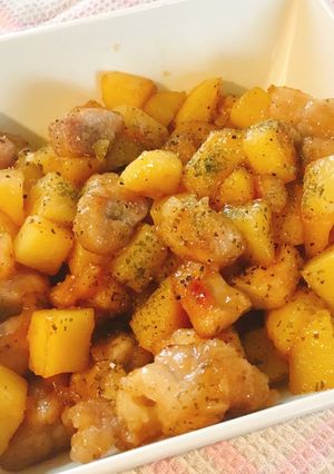 チキンとじゃがいもの照りマヨ炒め-レシピのメイン写真