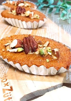 濃厚キャラメルナッツケーキ-レシピのメイン写真