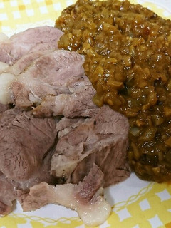簡単!しっとり豚肉のリンゴカレーソース-レシピのメイン写真
