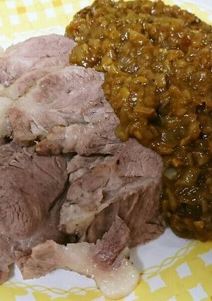 簡単！しっとり豚肉のリンゴカレーソース-レシピのメイン写真