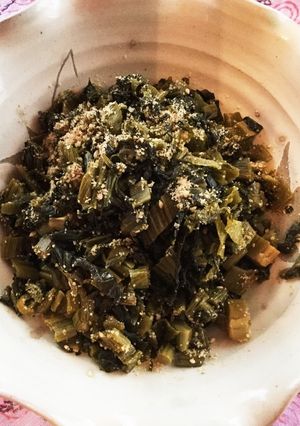 高菜漬の油炒め-レシピのメイン写真